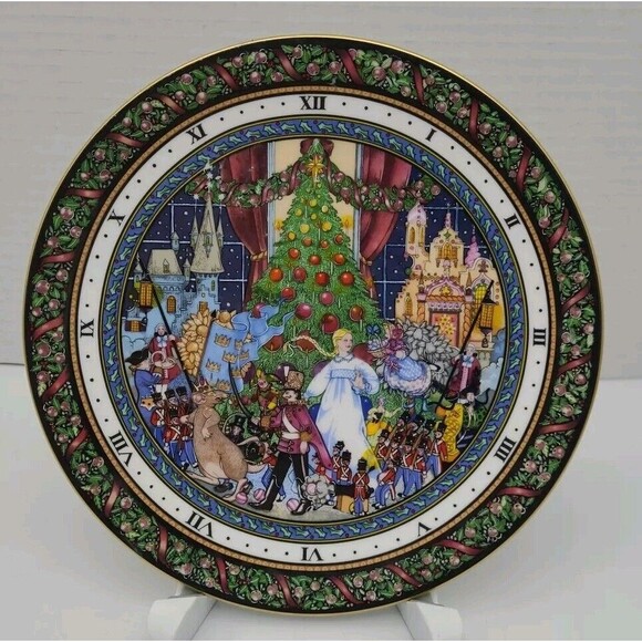 Royal Worcester Christmas Tales Collector Plate The Nutcracker 8 " - Picture 1 of 9